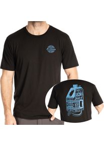 Klim Live to Ride, t-shirt , color: Black/Blue , size: XL