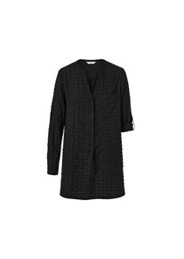 Tchibo - Dlouh&aacute; tunika s tkanou strukturou - pro ženy - vel. 44 - barva: čern&aacute;/žak&aacute;r