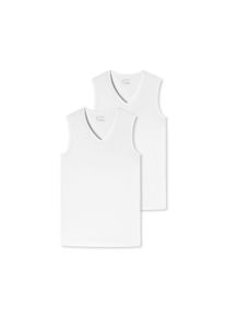 T&iacute;lka s biobavlnou Schiesser - pro muže - vel. XXL/8 - barva: b&iacute;l&aacute;