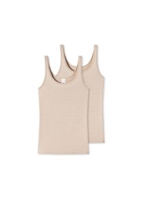 Topy na ram&iacute;nka s modalem Schiesser - pro ženy - vel. 44 - barva: b&eacute;žov&aacute;