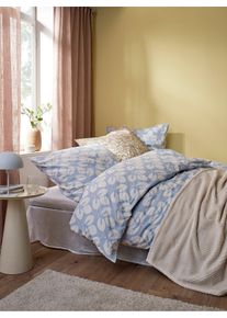 Povlečen&iacute; z linonu | Modr&aacute; | Vel. 135x200 cm | 100% bavlna| bonprix