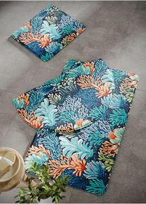 Koupelnov&aacute; předložka z paměťov&eacute; pěny | Modr&aacute; | Vel. 7 (předložka před sprchu, polokruh 50/80cm) | bonprix