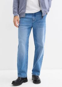 Strečov&eacute; dž&iacute;ny Loose Fit Straight | Modr&aacute; | Vel. 38 | bonprix