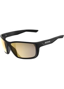 Klim Injector, sun glasses mirrored , color: Matt-Black Gold-Mirrored , size: One Size
