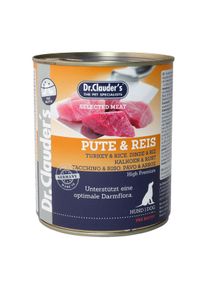 Dr. Clauder's Dr. Clauders Selected Meat PreBiotics Krůta a r&yacute;že 6x800 g