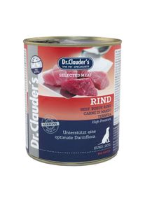 Dr. Clauder's Dr. Clauders Selected Meat PreBiotics Rind 6x800 g