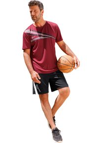 Panske Funkčn&iacute; kalhoty s nati&scaron;těn&yacute;m logem čern&aacute; ,velikost 64/66