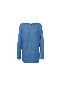 Tchibo - Svetr z jemn&eacute;ho &uacute;pletu - pro ženy - vel. S 36/38 - barva: modr&aacute;