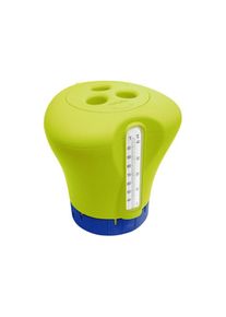 Marimex Plov&aacute;k na chlor s teploměrem - žlutozelen&aacute; (V&Yacute;PRODEJ)