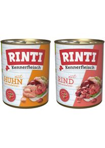 Rinti Kennerfleisch multipack hověz&iacute; a kuře 24&times; 800 g