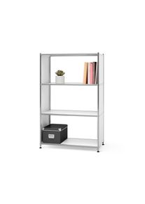 Tchibo - Kovov&yacute; reg&aacute;l &raquo;Cn3&laquo; se 3 policemi - barva: b&iacute;l&aacute;