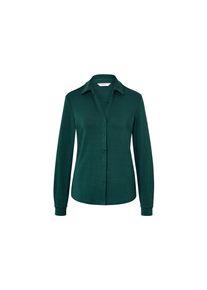 Tchibo - Halenkov&eacute; triko s knofl&iacute;kovou l&eacute;gou - pro ženy - vel. XL 48/50 - barva: zelen&aacute;