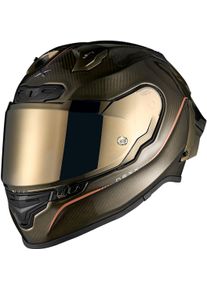 Nexx X.R3R Hagibis Gold, full face helmet , color: Carbon/Gold , size: XXL