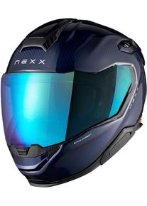 Nexx X.TR Carbon Atlantic, full face helmet , color: Matt-Dark Blue , size: L