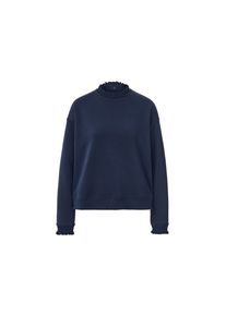 Tchibo - Mikina s pleten&yacute;mi detaily - pro ženy - vel. S 36/38 - barva: modr&aacute;