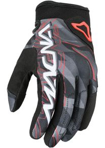 Macna Decode, gloves , color: Black/Grey/Red , size: XXL