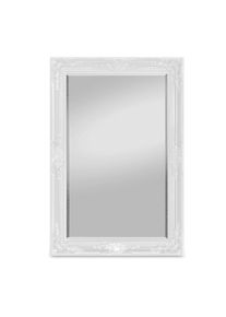 Casa Chic Manchester N&aacute;stěnn&eacute; zrcadlo s masivn&iacute;m dřevěn&yacute;m r&aacute;mem Obd&eacute;ln&iacute;kov&eacute; 90 x 60 cm