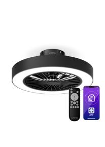 Klarstein Inteligentn&iacute; stropn&iacute; ventil&aacute;tor ZenBreeze se světlem | 48 cm | 16 W | Tich&yacute; | LED | Akryl
