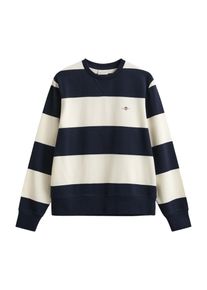 GANT Muži Mikina n&aacute;mořnick&aacute; modř / b&iacute;l&aacute; M