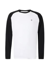 Volcom Muži Tričko 'PEN' čern&aacute; / b&iacute;l&aacute; S