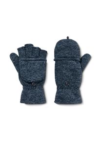 Tchibo - Odkl&aacute;pěc&iacute; palč&aacute;ky z pleten&eacute;ho fleecu - pro d&iacute;vky - vel. 110-128 - barva: modr&aacute;