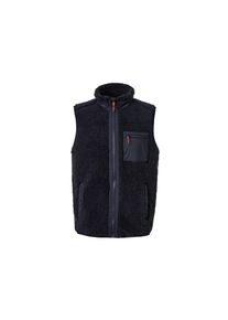 Tchibo - Ply&scaron;ov&aacute; vesta - pro ženy - vel. S 44/46 - barva: modr&aacute;