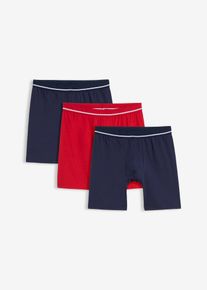 Přil&eacute;hav&eacute; boxerky s bavlnou (3 ks v balen&iacute;) | Modr&aacute; | Vel. 5 (M) | bonprix