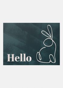 Omyvateln&aacute; rohožka s velikonočn&iacute;m designem | &Scaron;ed&aacute; | Vel. 35x55 cm | bonprix