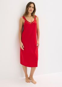 Nočn&iacute; ko&scaron;ile s krajkou | Červen&aacute; | Vel. 56/58 (3XL) | bonprix