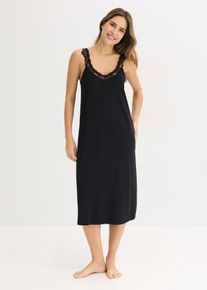 Nočn&iacute; ko&scaron;ile s krajkou | Čern&aacute; | Vel. 44/46 (L) | bonprix