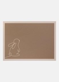 Prateln&aacute; rohožka s velikonočn&iacute;m designem | Hněd&aacute; | Vel. 38x59 cm | bonprix