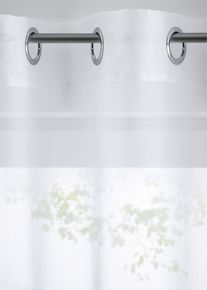 Dlouh&aacute; z&aacute;clona jednobarevn&aacute; (1 ks v balen&iacute;) | B&iacute;l&aacute; | Vel. 2 (v/&scaron;: 120/300 cm) | bonprix