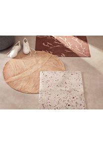 Omyvateln&aacute; rohožka s př&iacute;rodn&iacute;m vzorem | Hněd&aacute; | Vel. 50x75 cm | bonprix