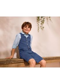 Tchibo - Dětsk&eacute; &scaron;ortky - p&aacute;nsk&eacute; - vel. 146/152 - barva: modr&aacute;