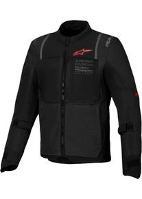 Alpinestars ST-2 Air, textile jacket , color: Black/Red , size: XL
