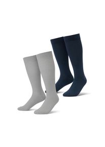 Tchibo - Cestovn&iacute; kompresn&iacute; punčochy - vel. 43-46 - barva: modr&aacute;