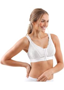 w&auml;schepur Damske Podprsenka se zap&iacute;n&aacute;n&iacute;m vpředu bez kostic b&iacute;l&aacute; + světlerůžov&aacute; ,velikost 95D