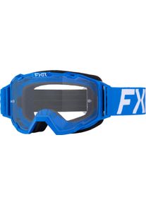 FXR Maverick Prime MX S25, goggles , color: Blue/White Clear , size: One Size