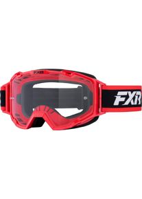 FXR Maverick Prime MX S25, goggles , color: Red/Black Clear , size: One Size