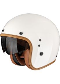Scorpion Belfast Luxe, open face helmet , color: Beige , size: M