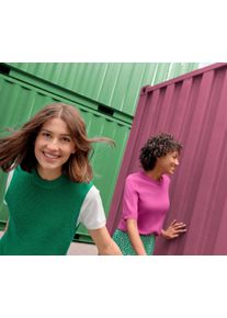 Tchibo - Dž&iacute;ny bootcut &ndash; Fit &raquo;Lou&laquo; - pro ženy - vel. 40 - barva: b&iacute;l&aacute;