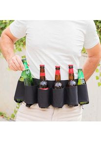 Pivn&iacute; opasek s otv&iacute;r&aacute;kem na l&aacute;hve - čern&yacute;