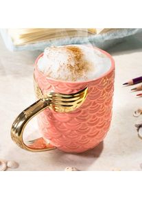 Hrnek mořsk&aacute; panna - růžov&yacute;