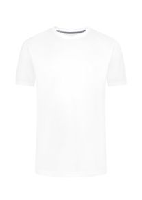 Paul & Shark Velk&eacute; Velikosti - Paul & Shark - Jednobarevn&eacute; tričko z mercerovan&eacute; bavlny - 3XL - B&iacute;l&aacute;