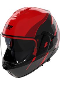Nolan N120-1 Fluente 360, modular helmet , color: Red/Dark Red/Black , size: XL