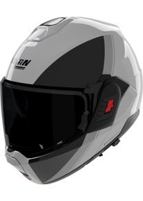Nolan N120-1 Verniciatura Speciale 355, modular helmet , color: Grey/Black/Dark Grey , size: XS