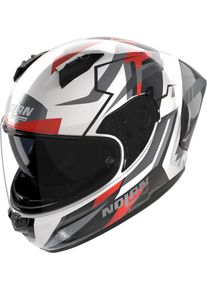 Nolan N60-6 Sport Corsa 356, full face helmet , color: White/Grey/Red/Silver , size: M