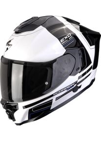 Scorpion EXO-1500 Air Dual, full face helmet , color: White/Black/Blue , size: XS