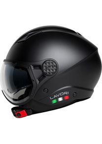 Vito Lavori, open face helmet , color: Matt-Black , size: XXL