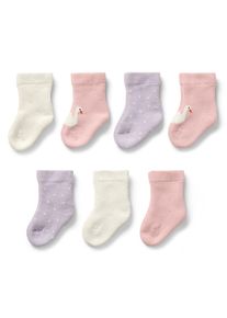 Tchibo - Ponožky pro miminka - pro miminko - vel. 19-22 - barva: b&iacute;l&aacute;